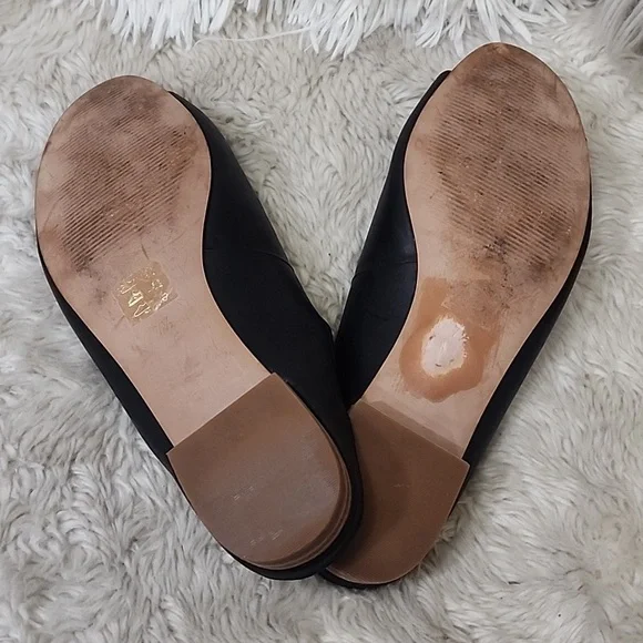 Madewell Black Leather Women's Shoes - Picture 6 of 8